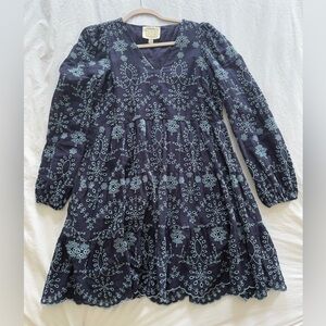 Sail to Sable Eyelet Charlotte Dress